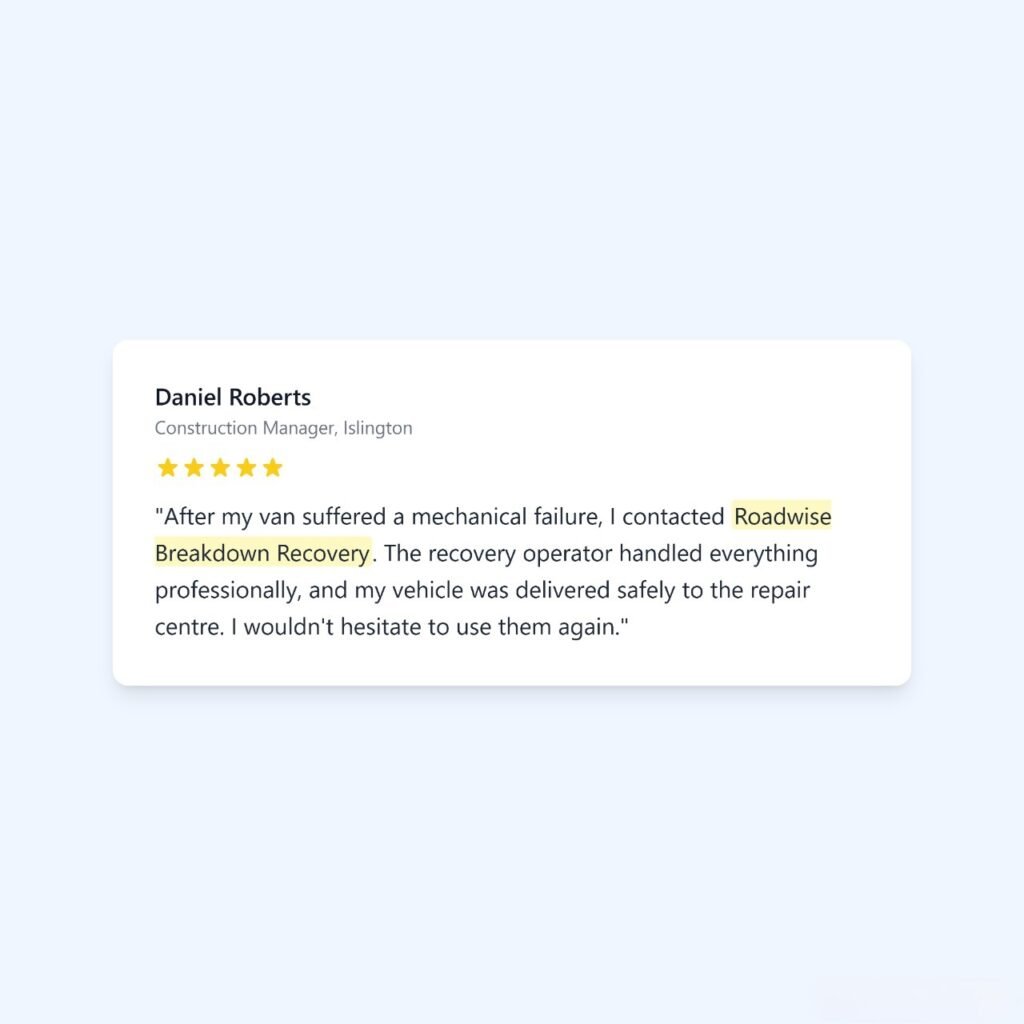 Roadwise Breakdown Recovery Reviews