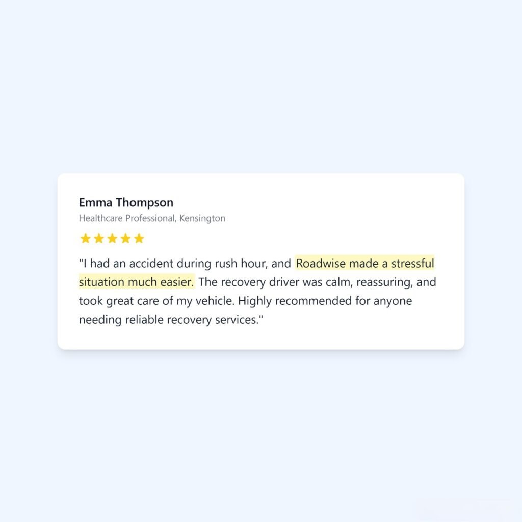 Roadwise Breakdown Recovery Reviews