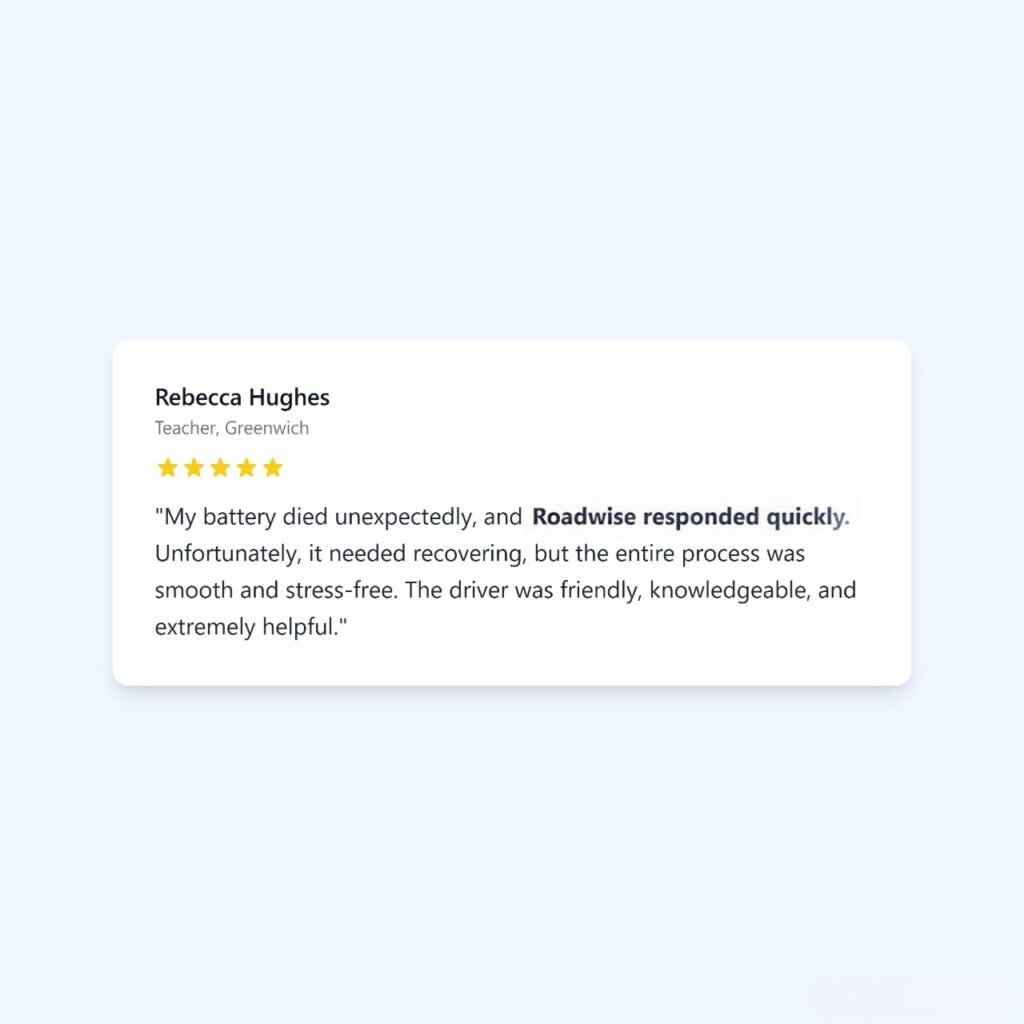 Roadwise Breakdown Recovery Reviews